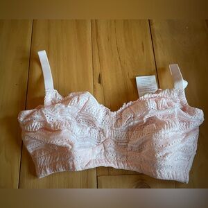 Cosabella Light Pink Lace Bralette